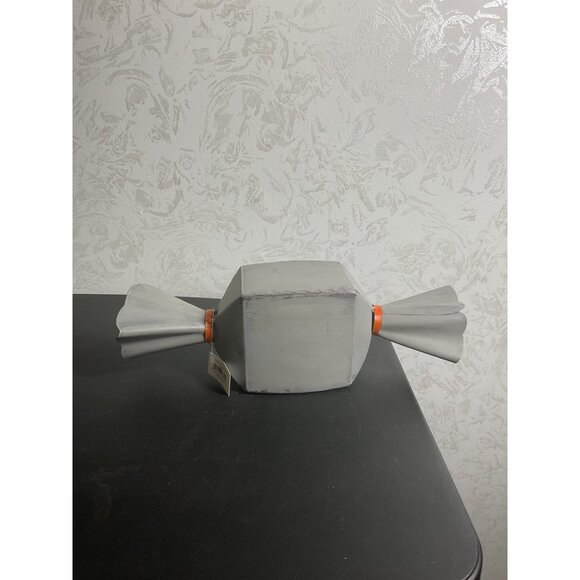 Gray Candy LED Lantern Small Battery-Operated Halloween Decoration With Timer - Picture 5 of 7